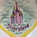 Vintage Silk Disneyland Souvenir Scarf
