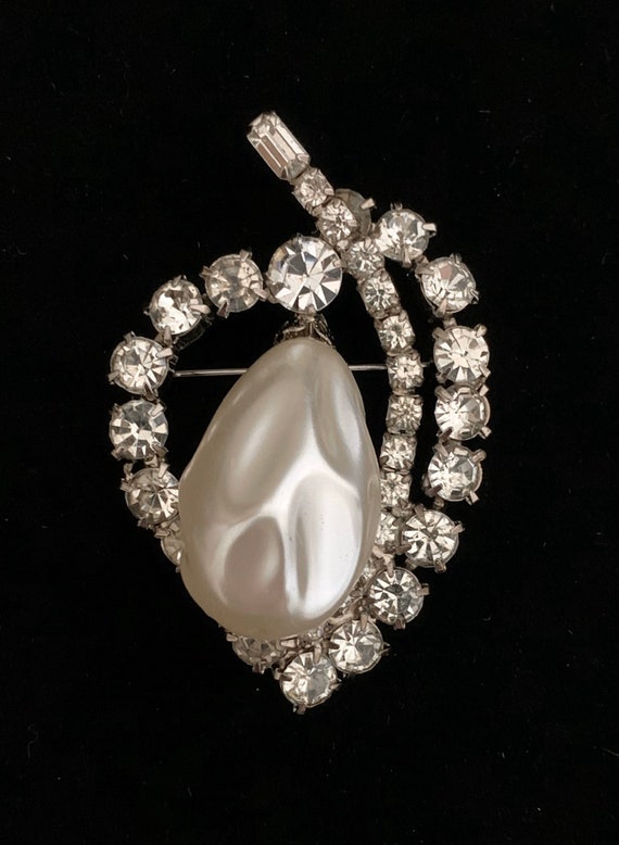 Vintage 1950s large pearl - Gem