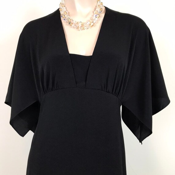Vintage 60s Adele Simpson Kimono Sleeve Dress