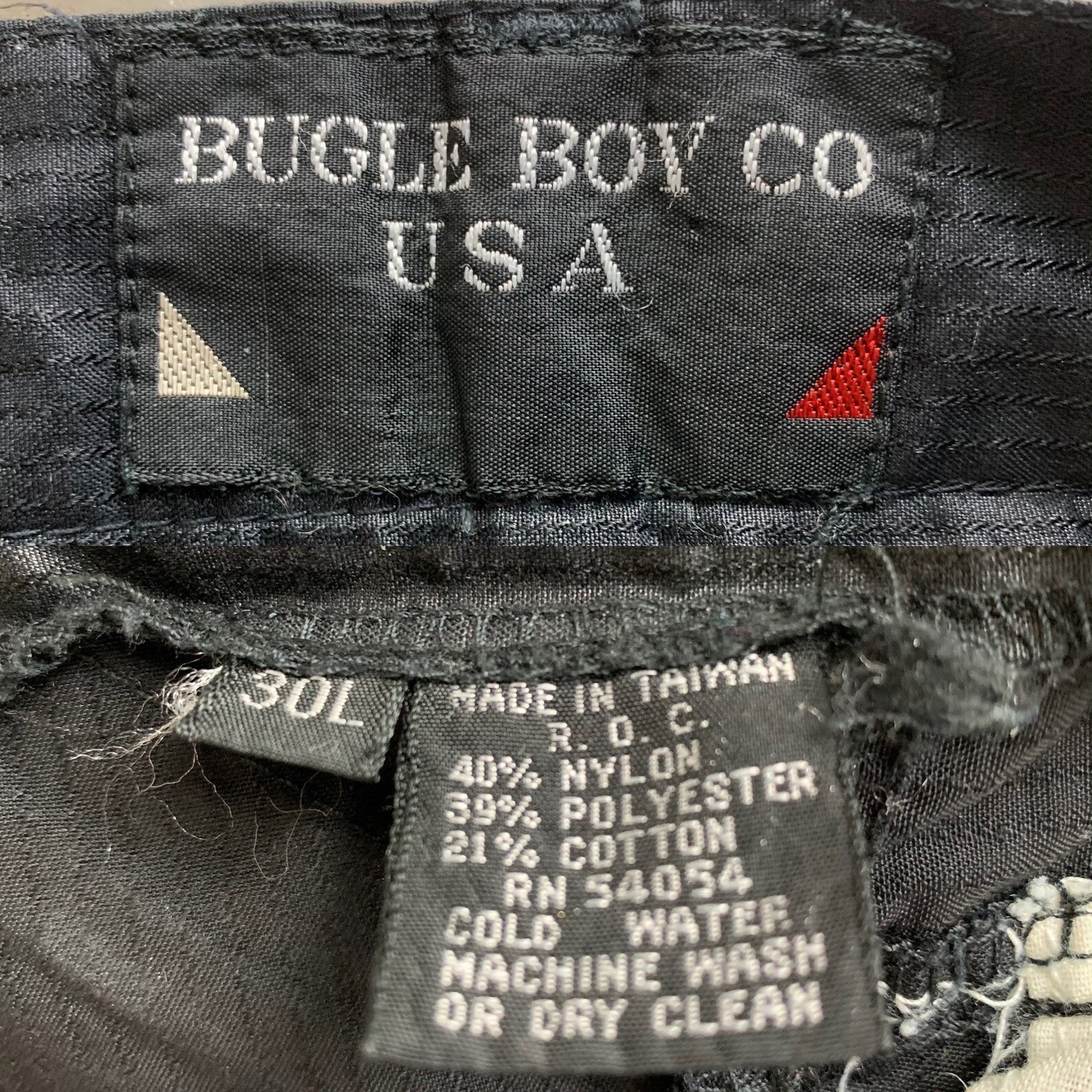 bugle boy parachute pants