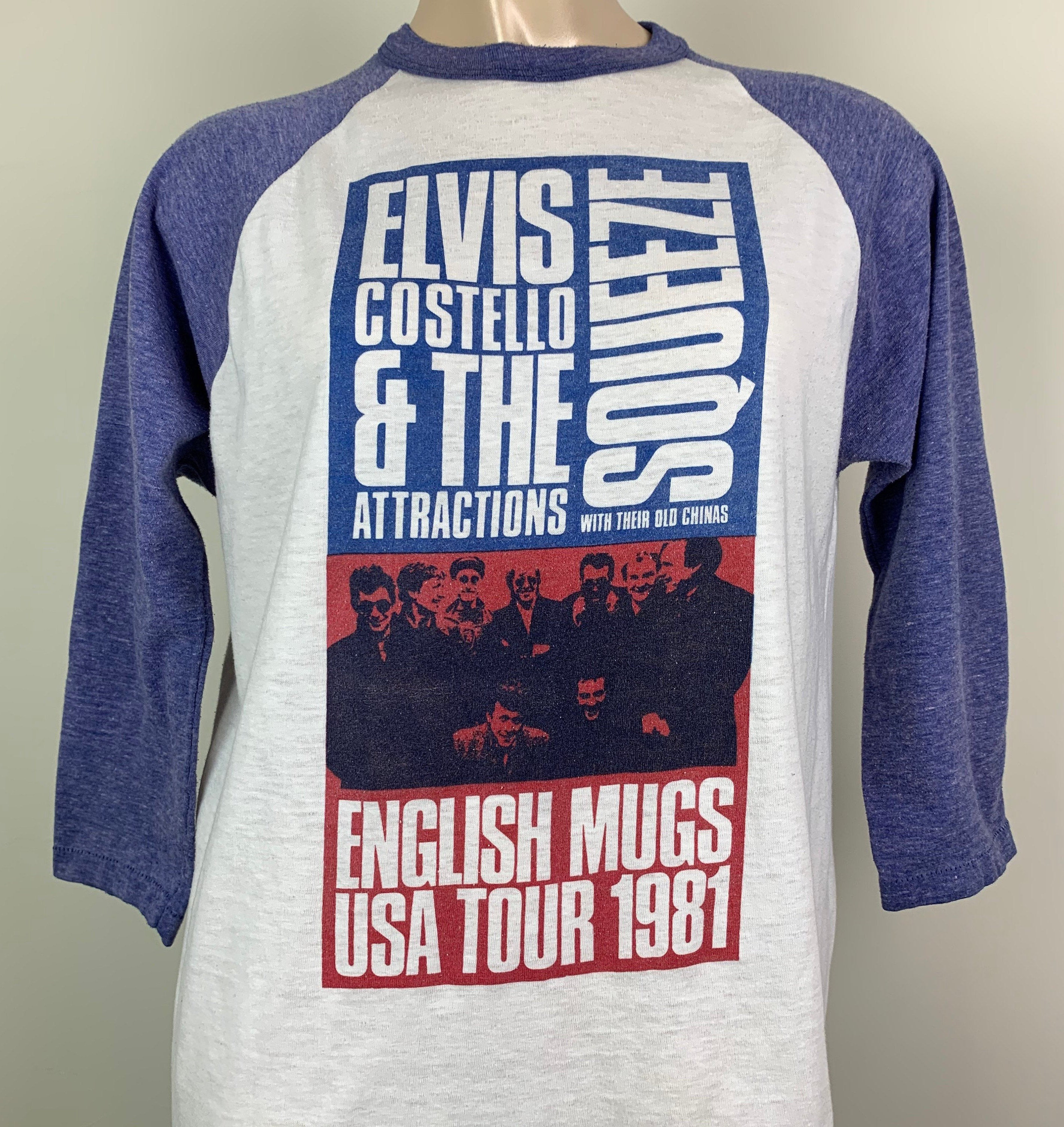 elvis costello tour t shirt