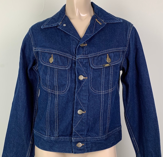 Vintage 70s LEE Denim Jacket Jean Jacket - Etsy