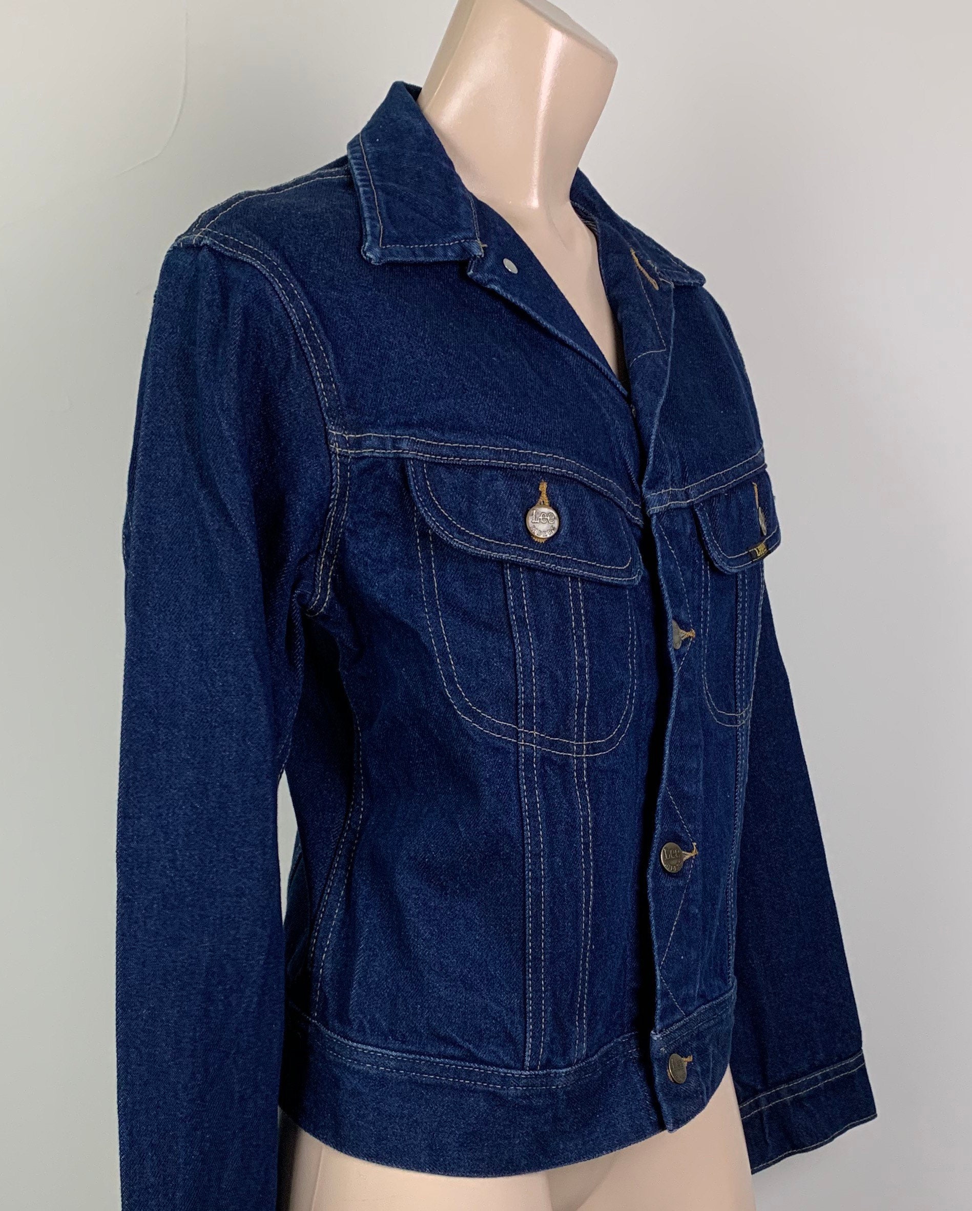 Vintage 70s LEE Denim Jacket Jean Jacket | Etsy