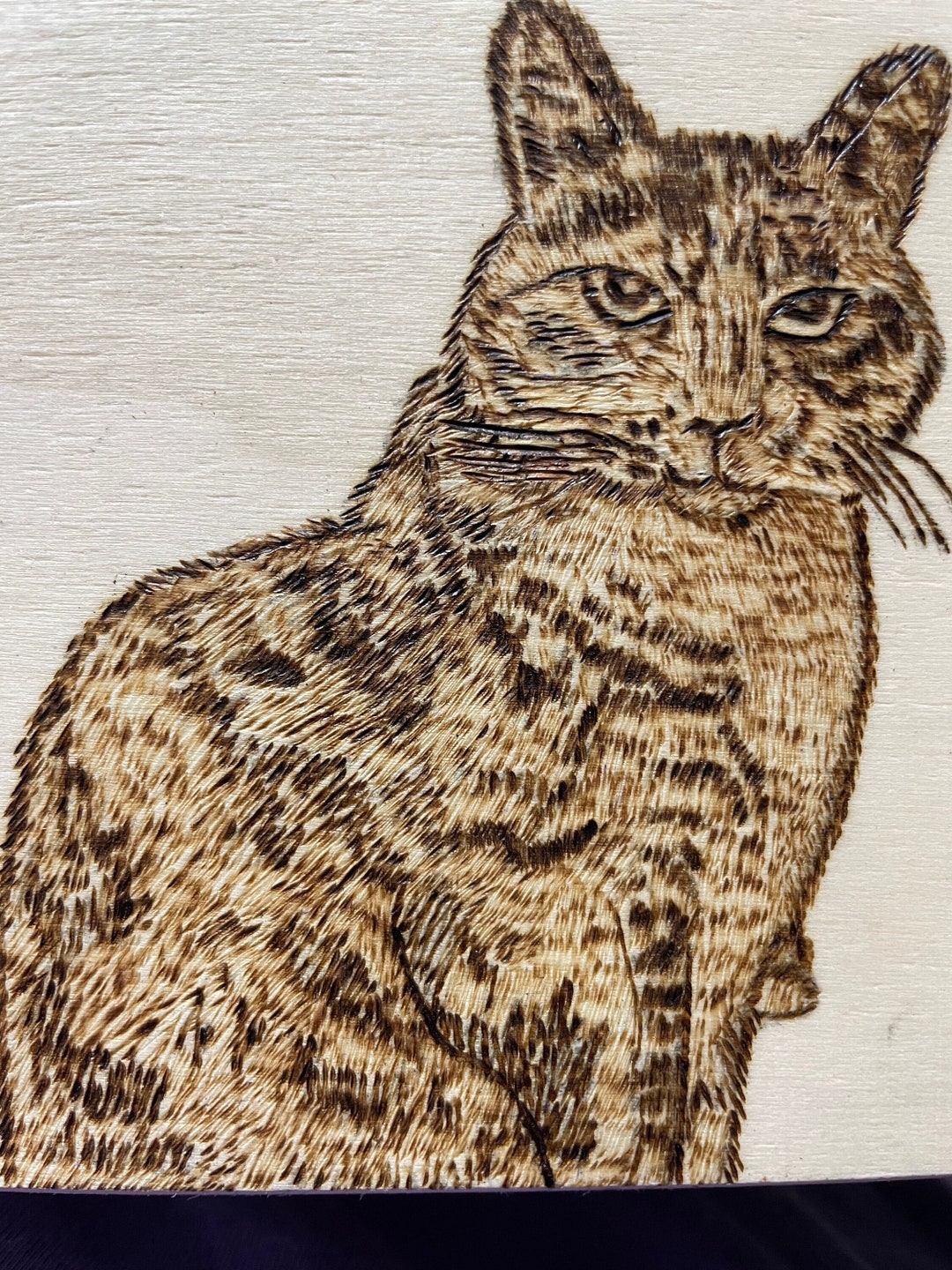 Cat Wood Burning - Etsy