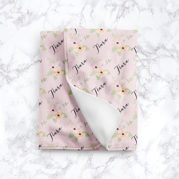custom baby blankets etsy