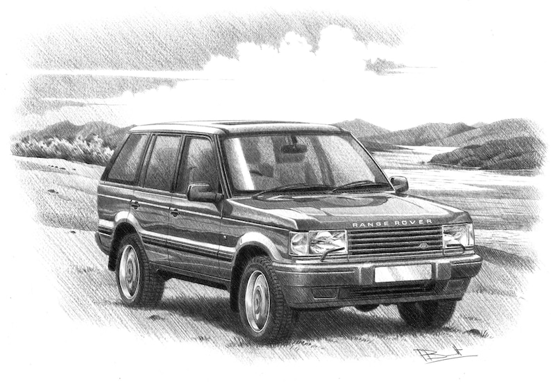 Pancli Art Rang Rover 4 X 4 P38 - Etsy