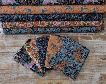 Tropischer Tiger Baumwollstoff: Majestic Jungle Quilting Cotton