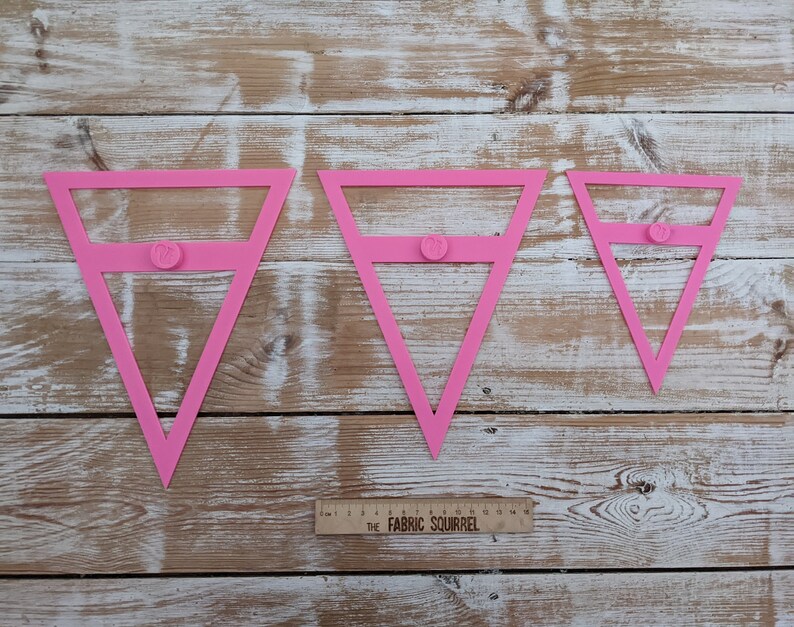 Bunting Template Gifts for Sewers DIY Bunting Etsy UK