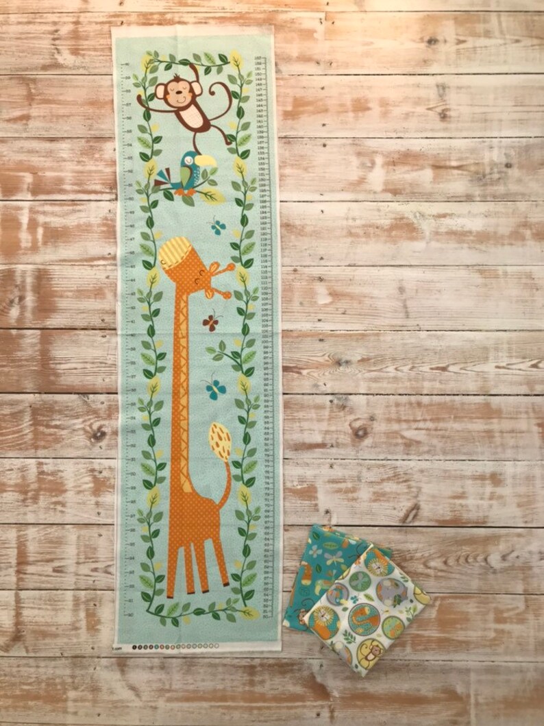 Height Chart Fabric Panel