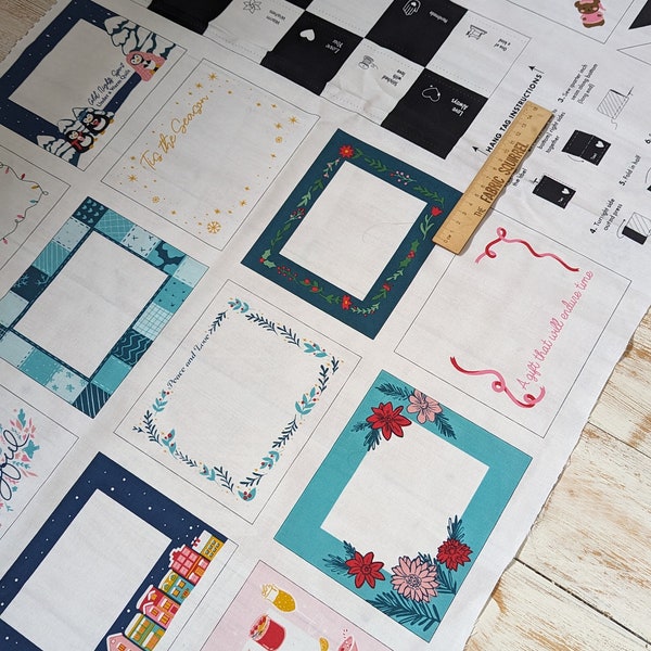 Fabric Quilt Labels Panel Etsy