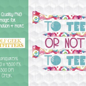 To Tee or Not to Tee Golf Pun PNG, Cheetah Print Golf Sublimation, Cute Golf Shakespeare Pun Clip Art Digital Download, Golf Planner Sticker