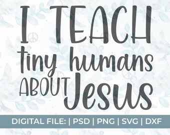 Download I Teach Tiny Humans Svg Etsy