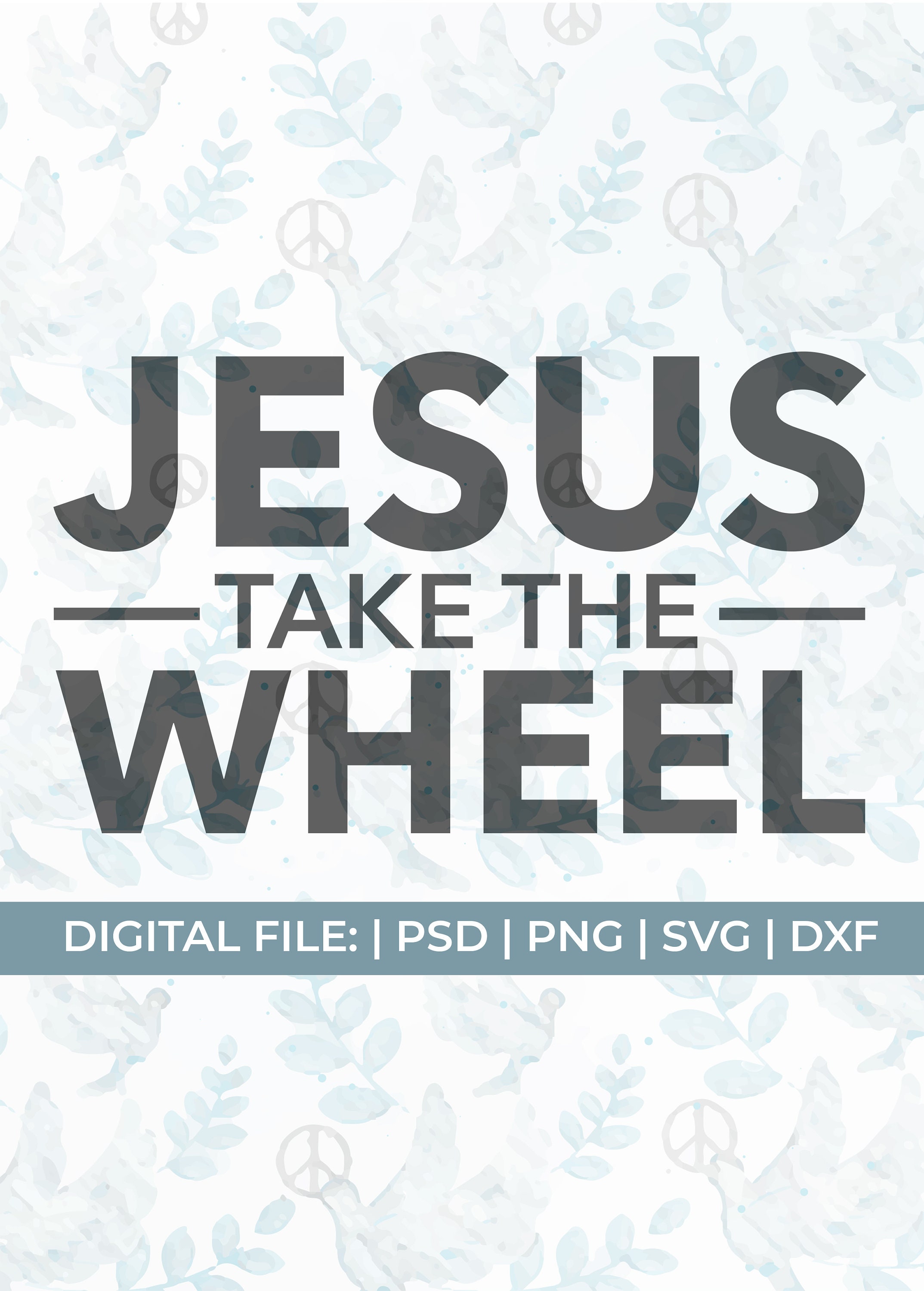 Jesus take the wheel svgFaith svgchristian quotes svgfaith Etsy