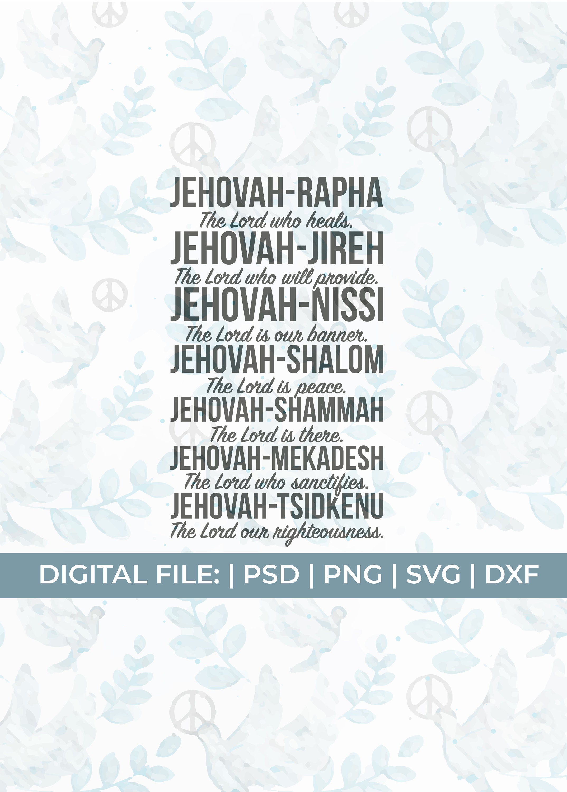 names of Jesus svg|jehovah rapha svg|yahweh rapha svg|lord svg|hebrew svg|Jesus svg|yahweh svg|names of god svg|trust god svg|jehovah shalom