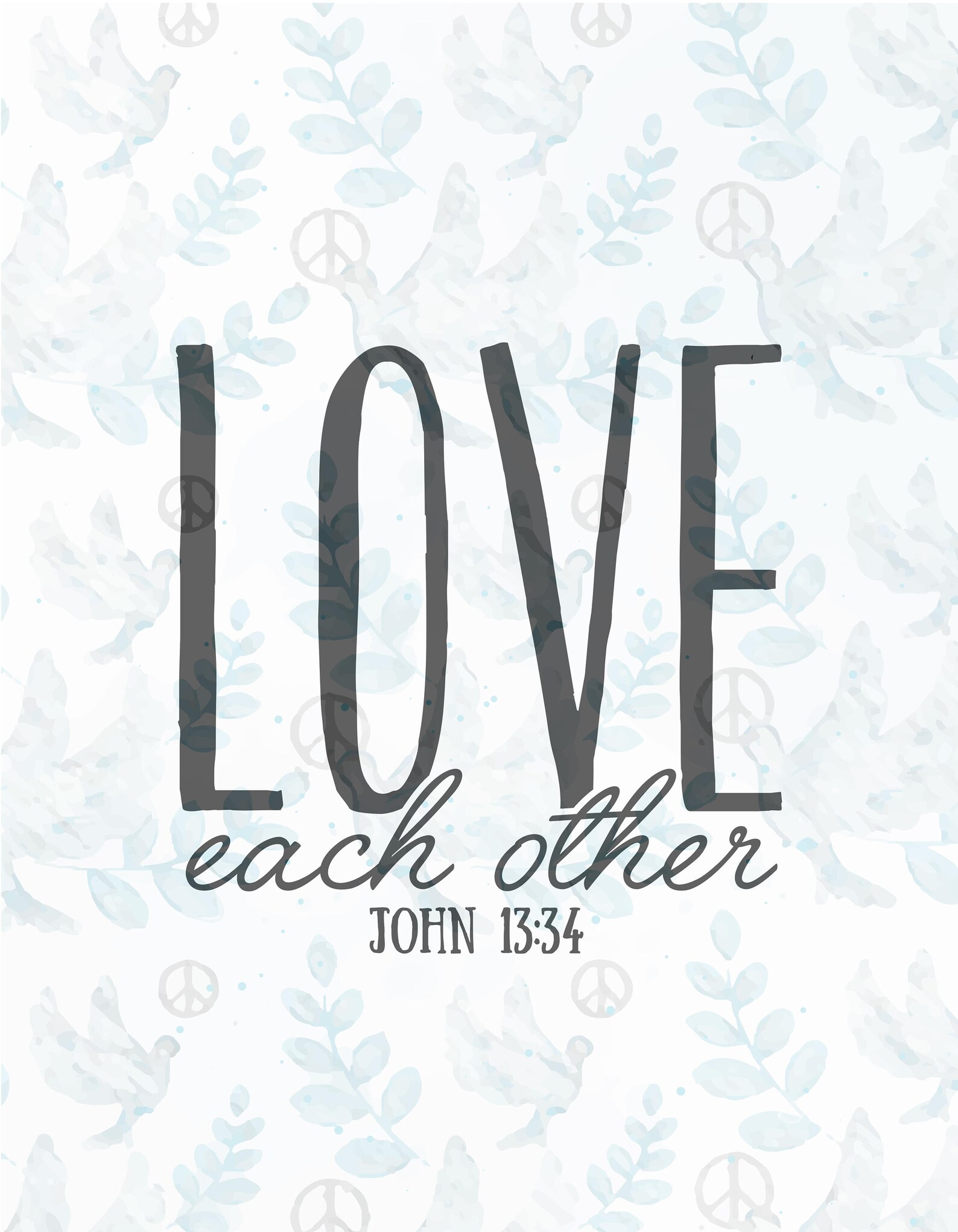 Love each other SVG file Jesus svg faith svg christian svg ...