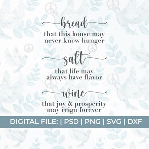 Pan sal vino svg/Jesús svg/orar svg/fe svg/cristiano svg/biblia svg/ svg/rezar svg/casa de campo svg/signo de madera svg/dios svg/bendecir svg
