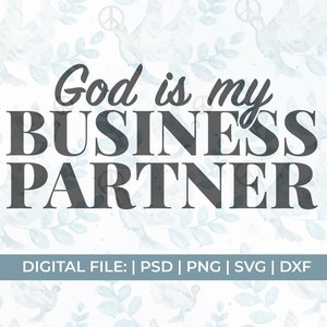 entrepreneur svg|god est mon partenaire d’affaires svg|motivationnel svg|hustle svg|ceo svg|girl boss svg|small business svg|self made svg|manifest