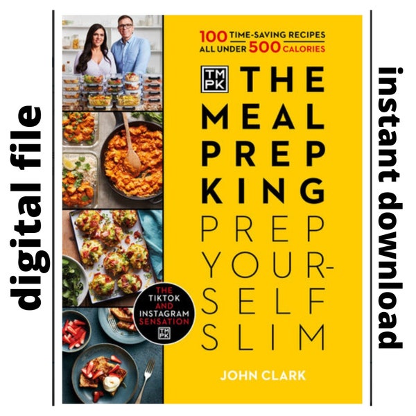 the meal prep king | meal prep recipe book for beginners | prep yourself slim