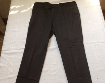 Vintage early 2000's Marc Jacobs black cigarette straight leg pants, size 10 U.S.
