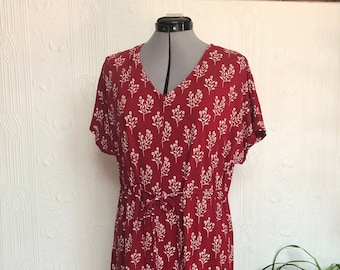 Seasalt Cornwall sustainable easy jersey summer dress - size 10 US, 14 UK.