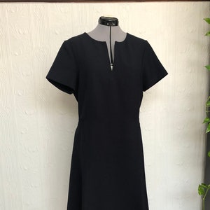 Vestido banana republic negro store