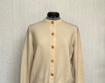 Vintage Ballantyne beige Cardigan size M