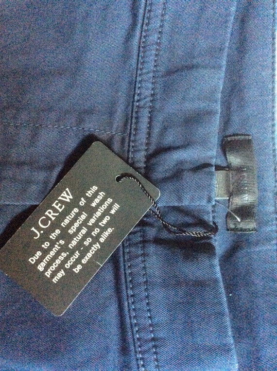 NWT (new with tags) J. Crew navy wide leg chinos,… - image 3