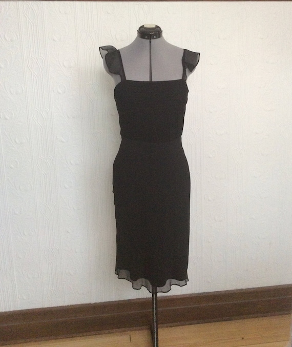 princess polly baby blue dress Vintage 1960s Black Textured Dress by Parkshire – The Barn Owl Vintage Goods