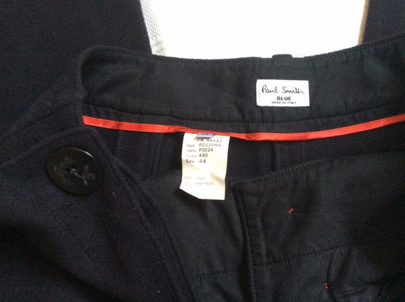 Vintage early 2000's Paul Smith navy sailor pants… - image 3