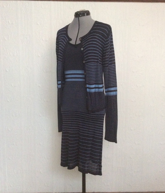 varley dwight tank knit midi dress Varley Dwight Tank Knit Dress- Birch XS main image 0