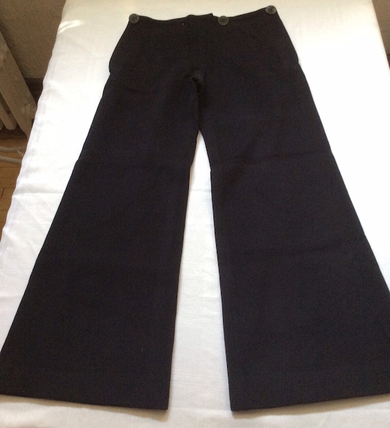 Vintage early 2000's Paul Smith navy sailor pants… - image 1