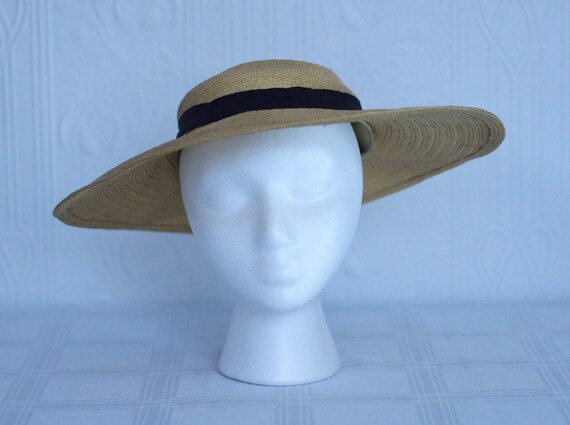 30's straw hat