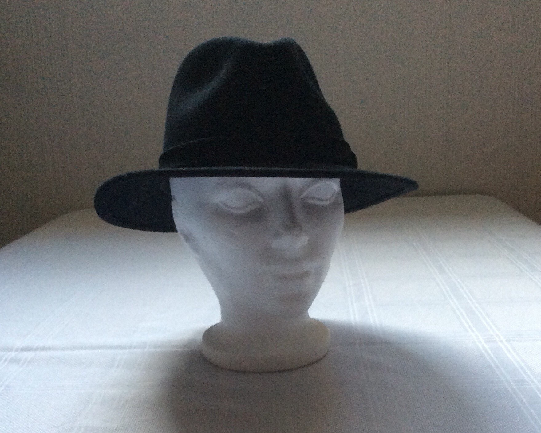 Hollywood for J. Crew Black Felt Hat | Etsy