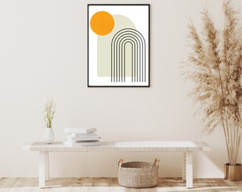 Trendy Minimalist Arches *Digital Print*