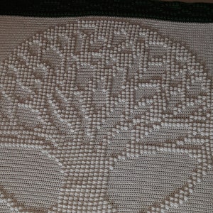 Tree of Life Crocheted Blanket Pattern  PDF digital download