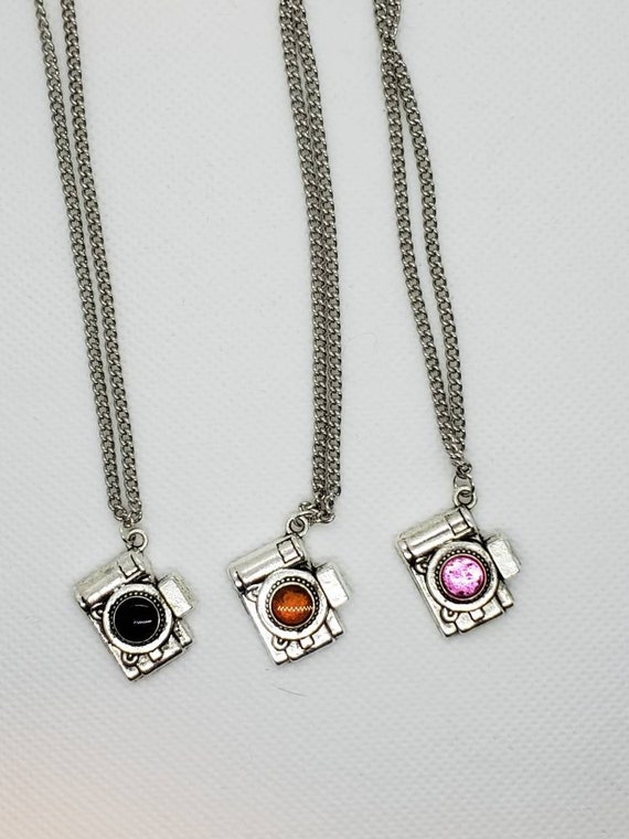 Chunky Necklace Charm Detail