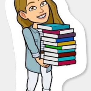 Stickers, Teacher Sticker, Bitmoji Sticker, Personalized Sticker