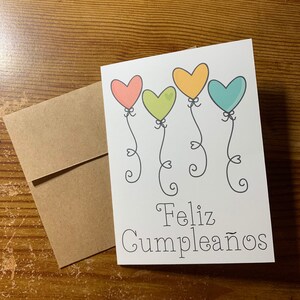 Feliz Cumpleaños, Feliz Cumpleanos, Tarjeta en blanco, Tarjeta de felicitación, Cumpleaños, Globos, Amor, Regalo, Cumpleanos, Quince, Dulce Dieciséis, Boda