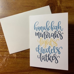 Chanoeka, kaart, lege kaart, wenskaart, vakantiekaart, vakantie, feestdagen, cadeau, wenskaarten, Joodse,