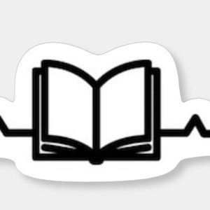 Reading, Read, Heartbeat, Heart, Sticker,  Stickers