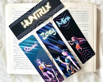 Kpop/Huntrix Inspired Bookmarks