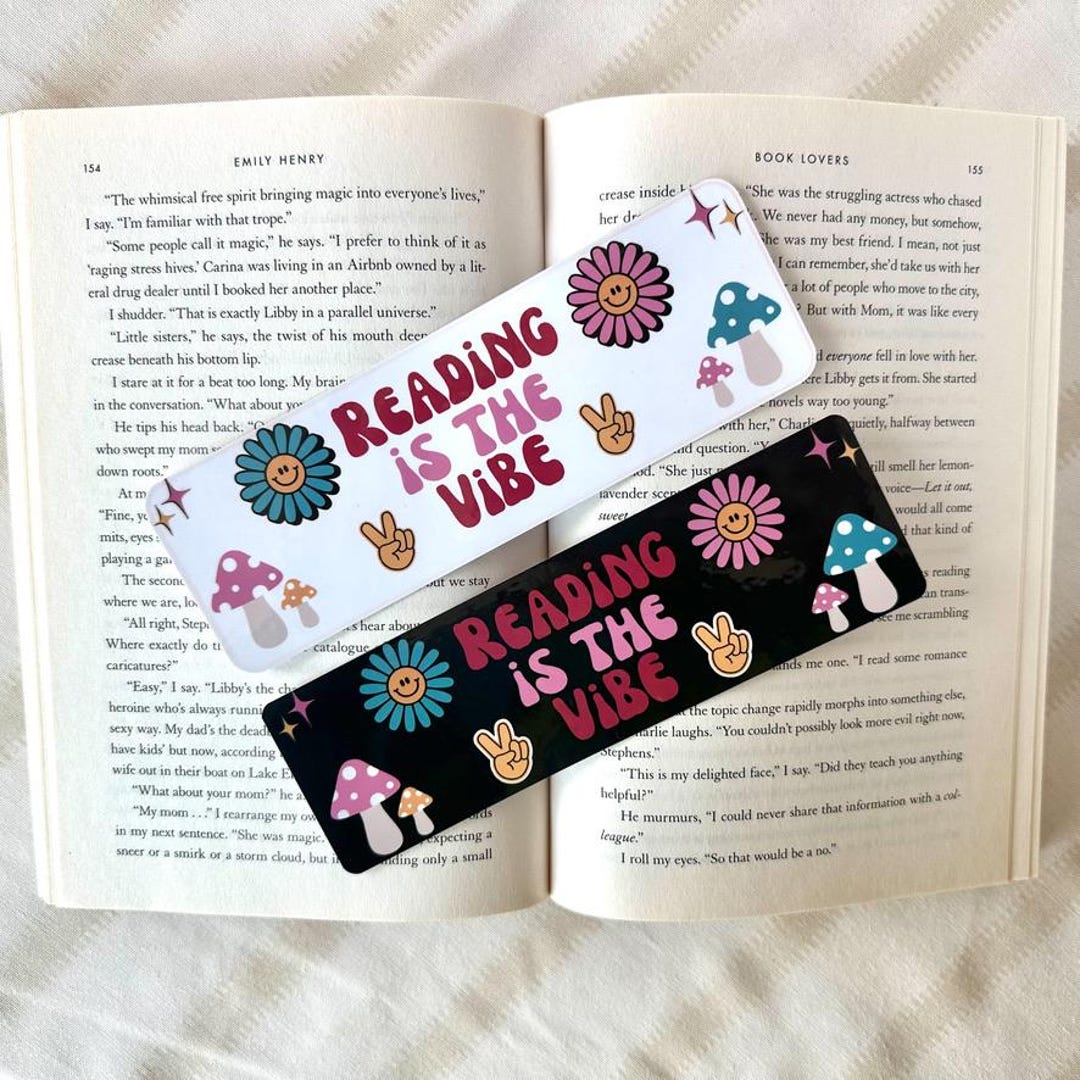 Groovy|retro Bookmarks - Etsy