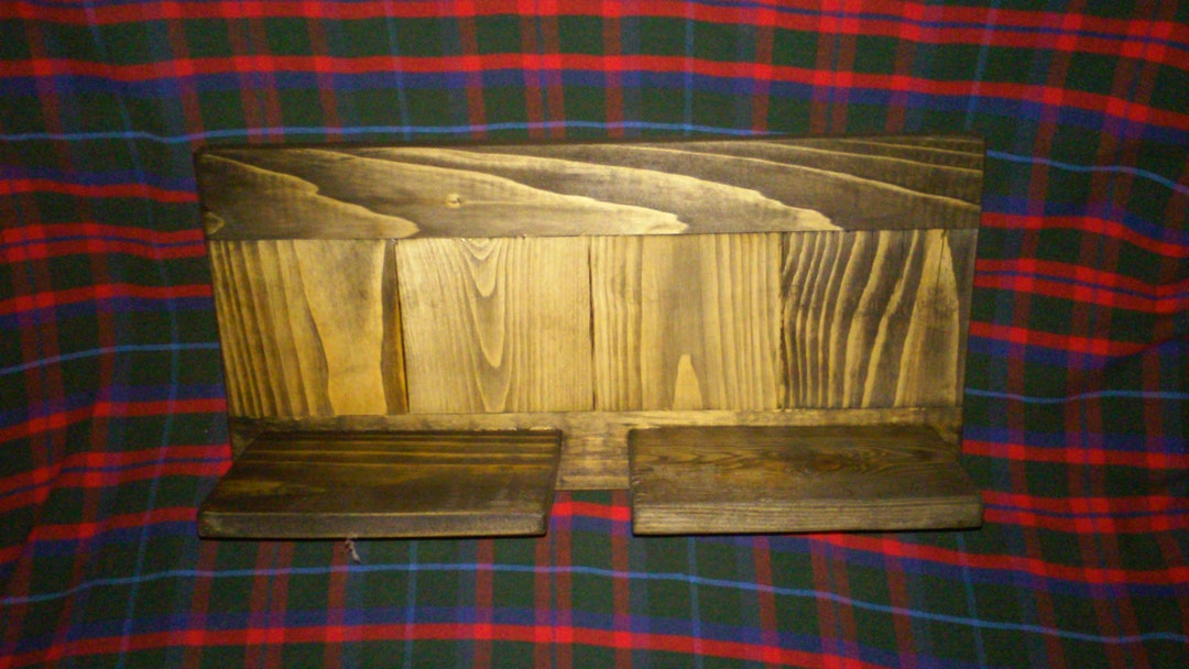 Small Wall Shelf Split Shelf Etsy