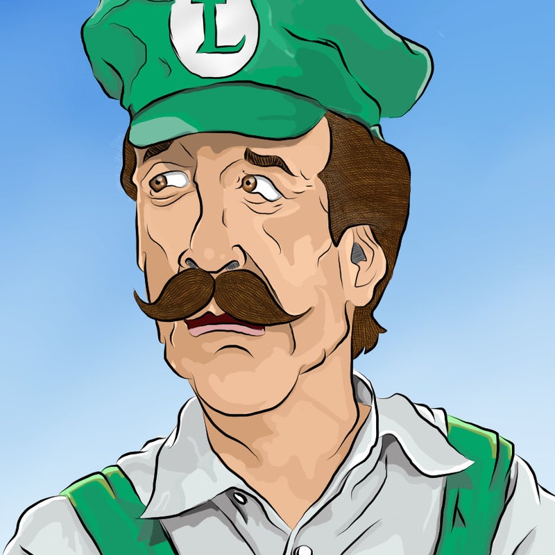 Mario and Luigi Mustaches - Etsy