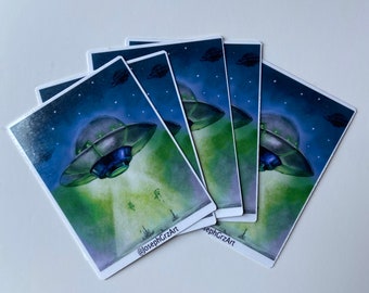 UFO Sticker