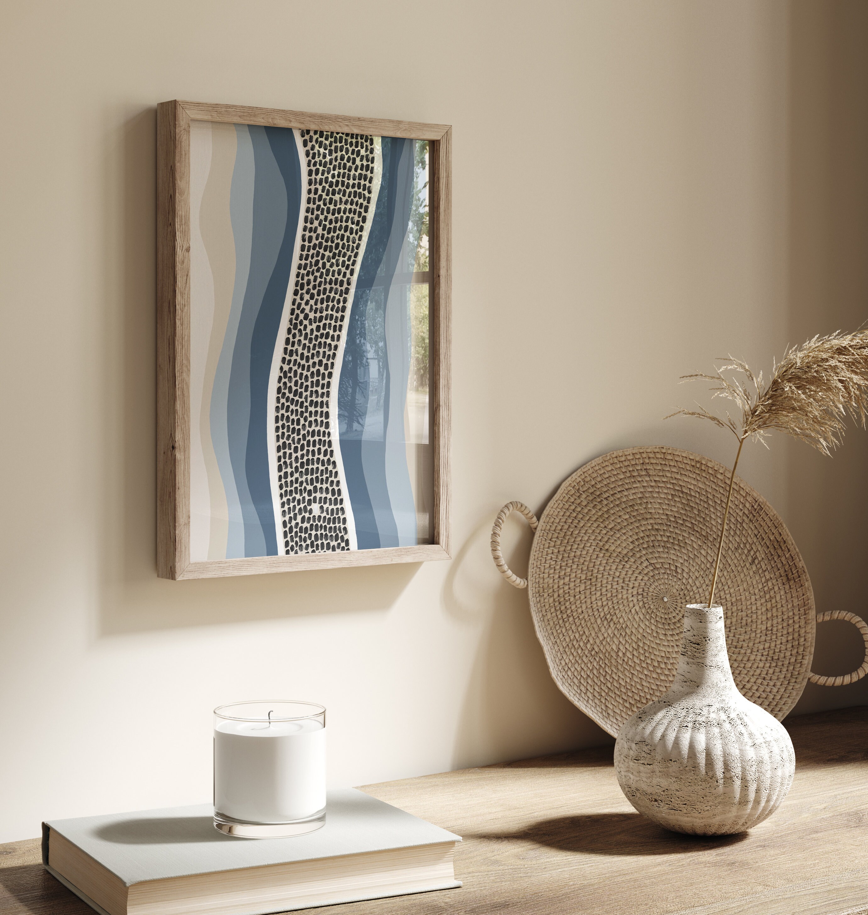 Moses Parting the Red Sea Wall Art Exodus Art Modern Etsy