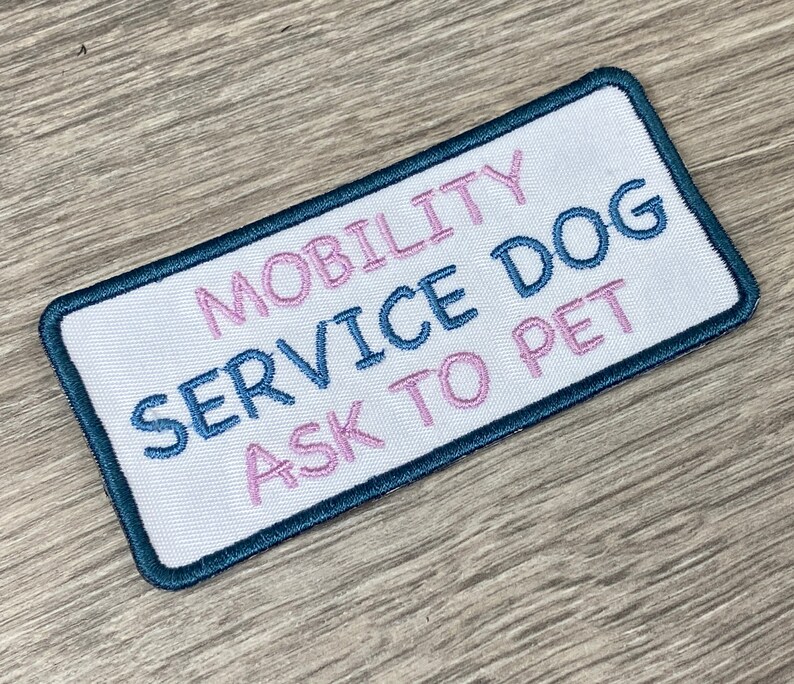 Custom Service Dog Patch service dog patches Etsy