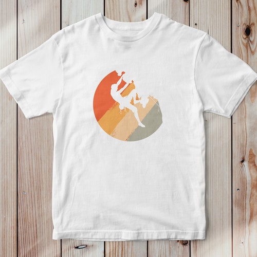 Vintage Rock Climbing Tshirt Retro Climbing Shirt Rock Etsy