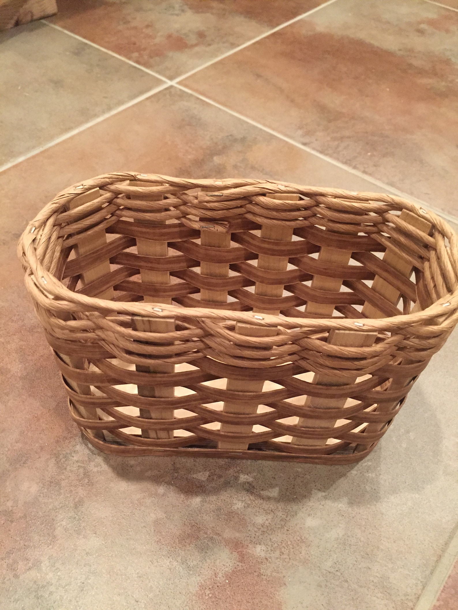 Handmade Tall Napkin Holder Basket Etsy