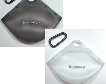 inurseya Silicone Bag for Quick Access Mask or Gadgets 1 PAIR 1 PRICE